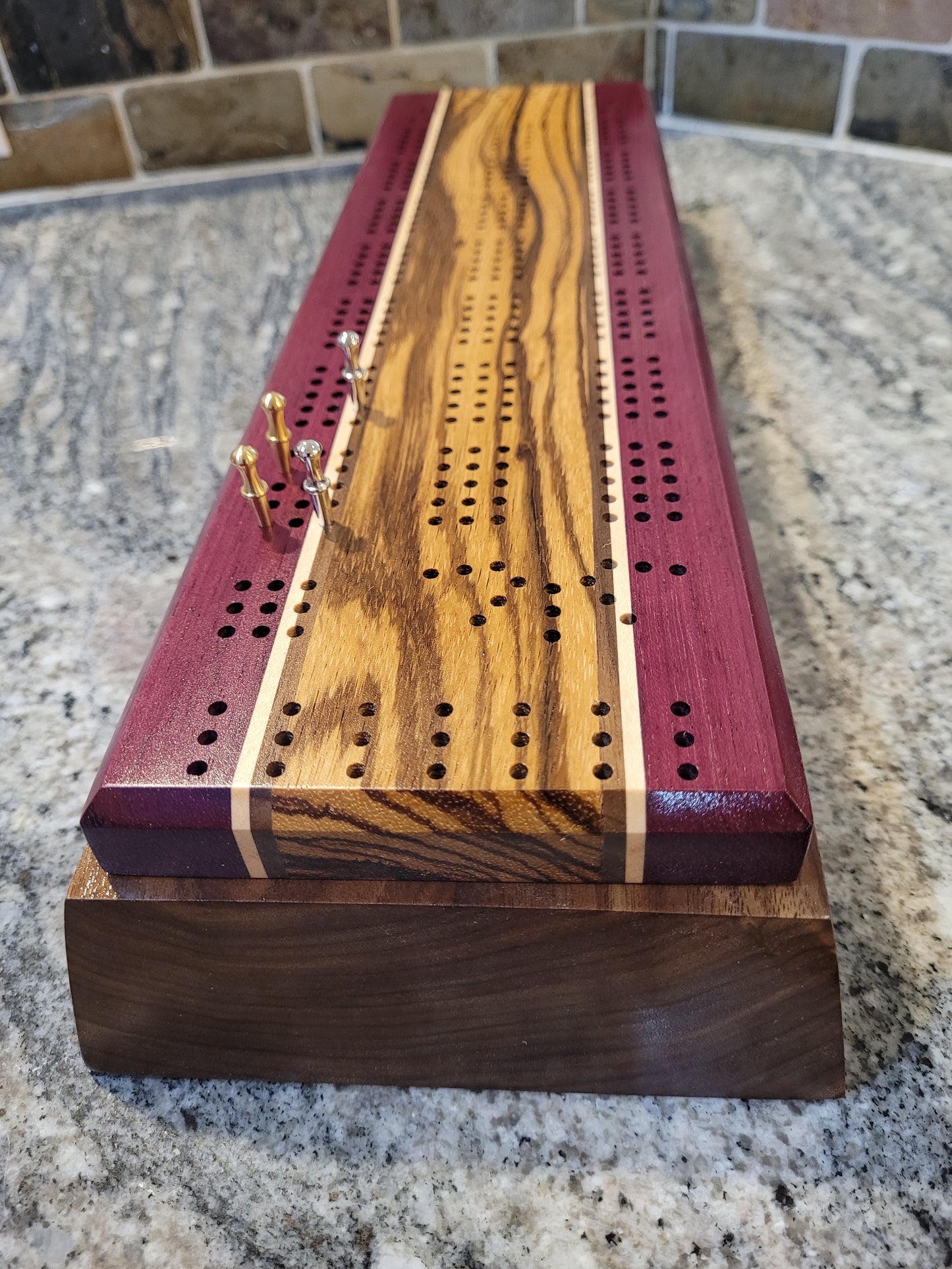 Heirloom Cribbage Board