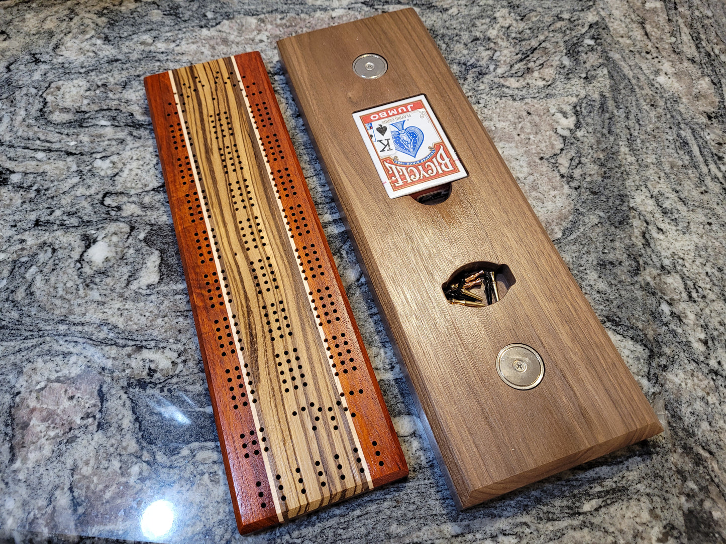 Heirloom Cribbage Board 2
