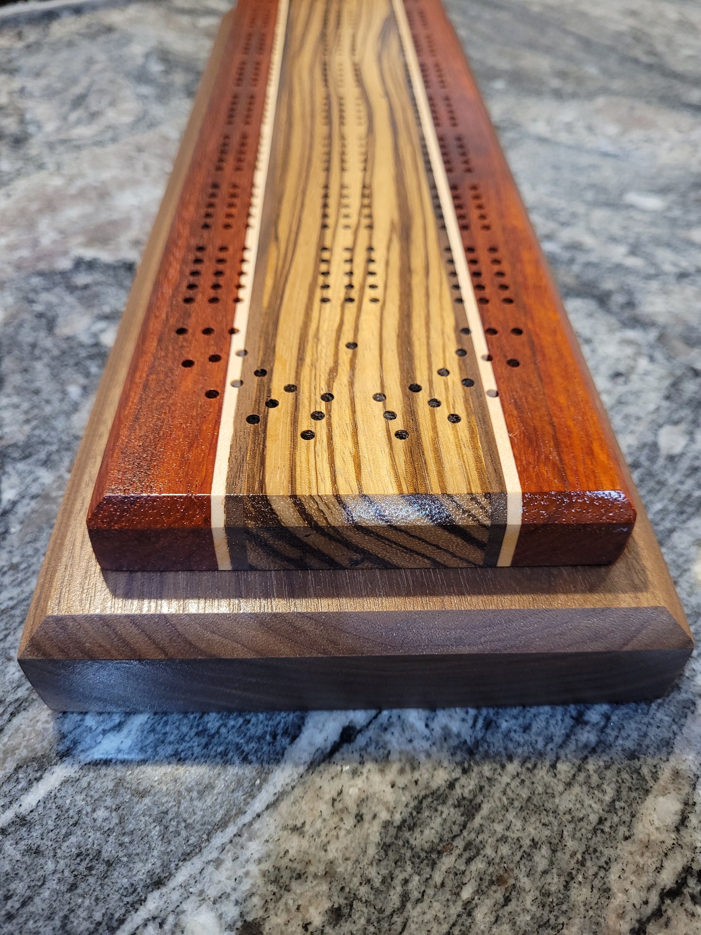 Heirloom Cribbage Board 2