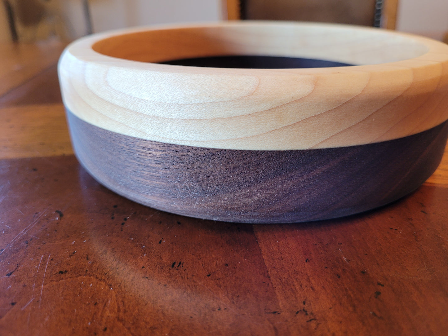 Walnut and Maple Bowl