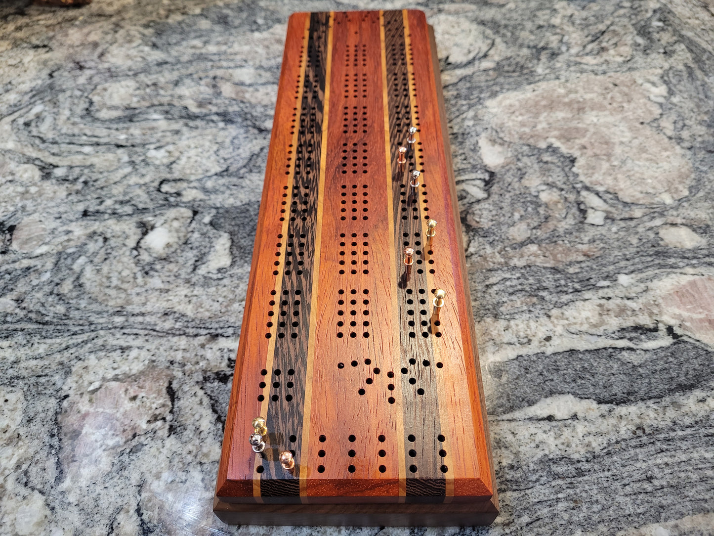 Heirloom Cribbage Board 3
