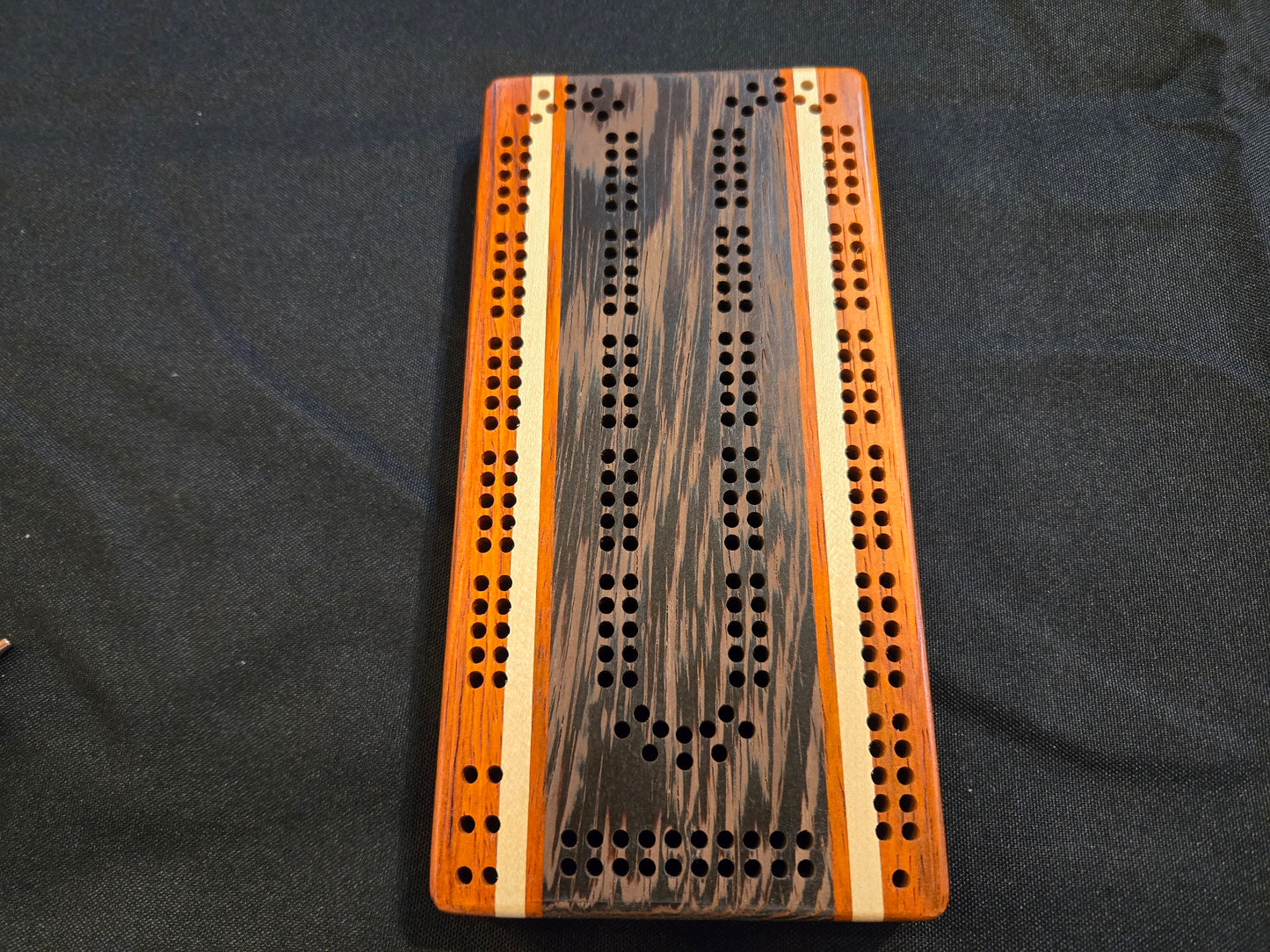 Pocket Premium Exotic Hardwood Cribbage Board