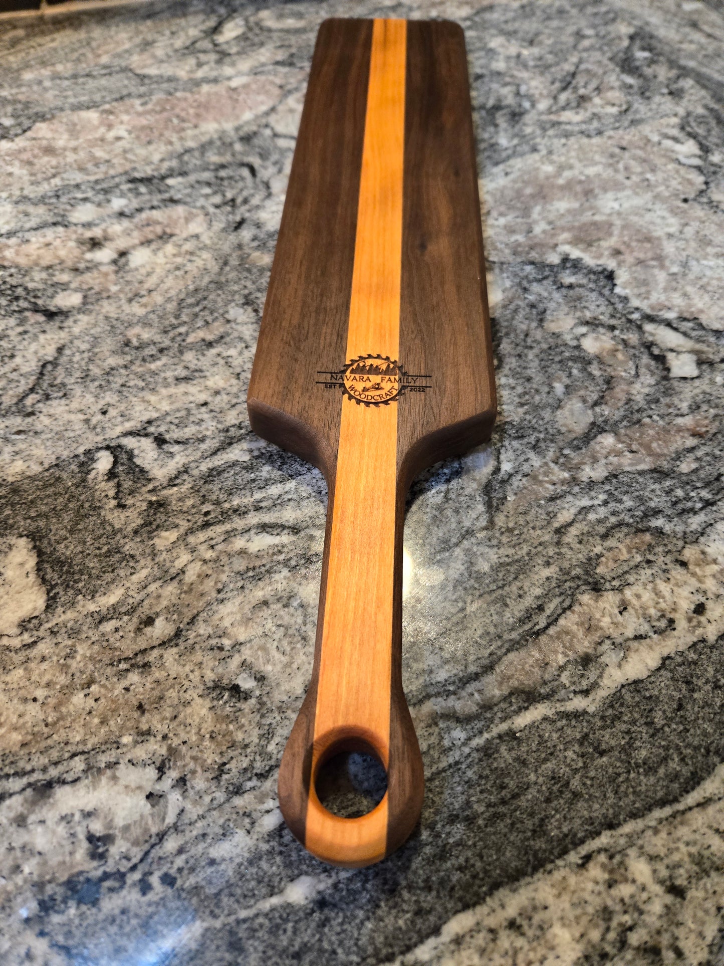 Cheese and Cracker Paddle Board Tray