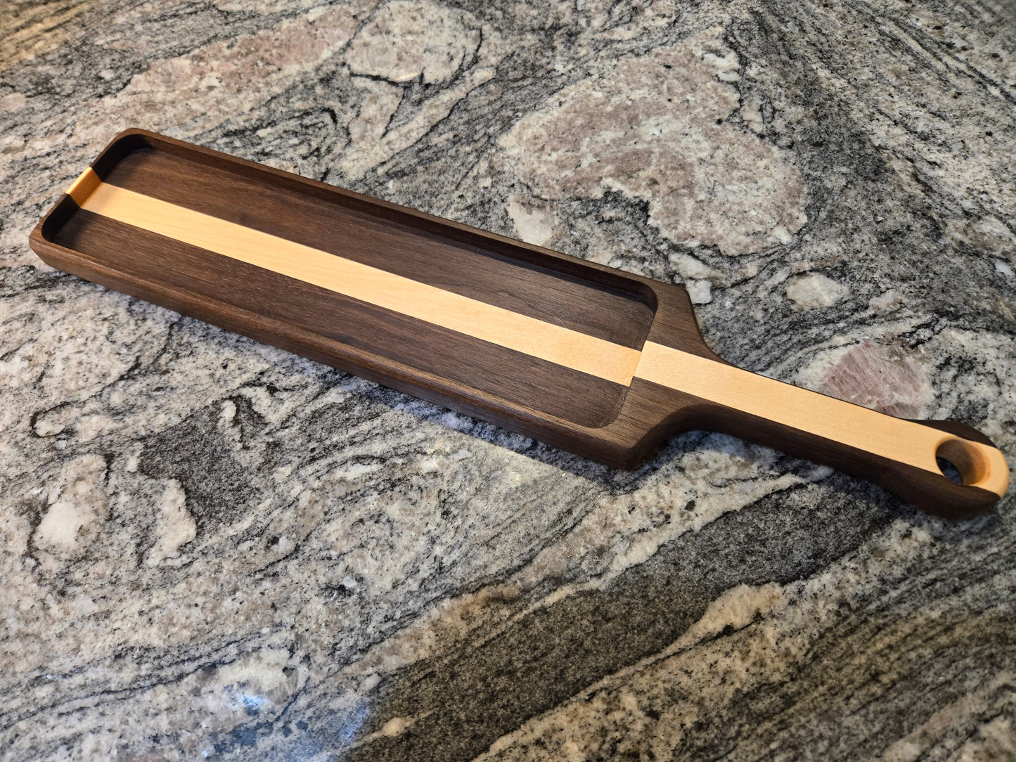 Cheese and Cracker Paddle Board Tray