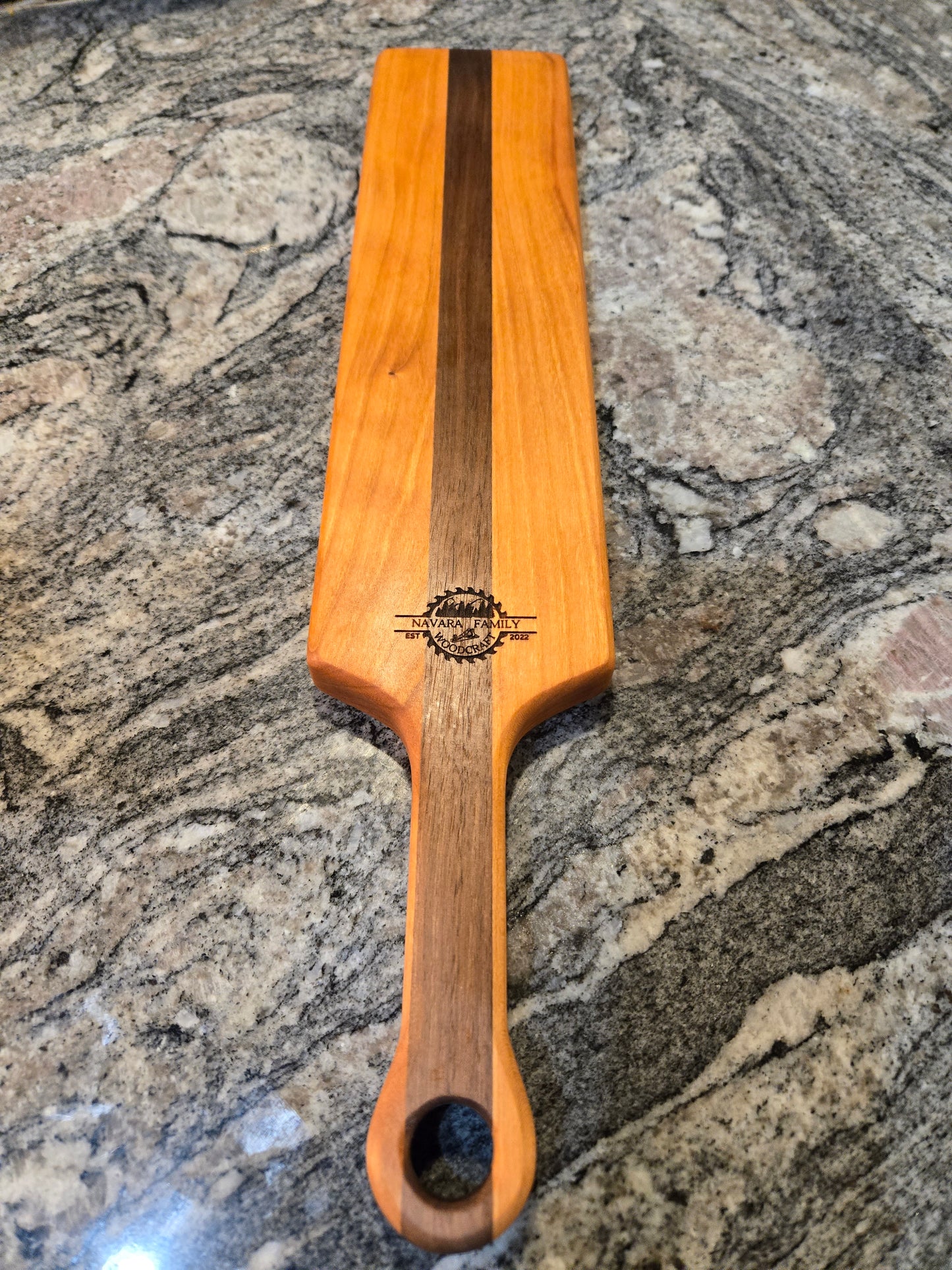 Cheese and Cracker Paddle Board Tray