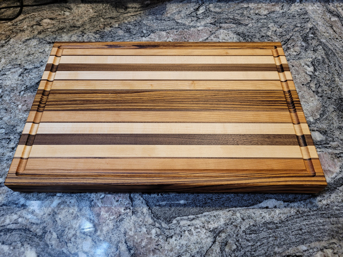 Zebra Wood Cutting Board