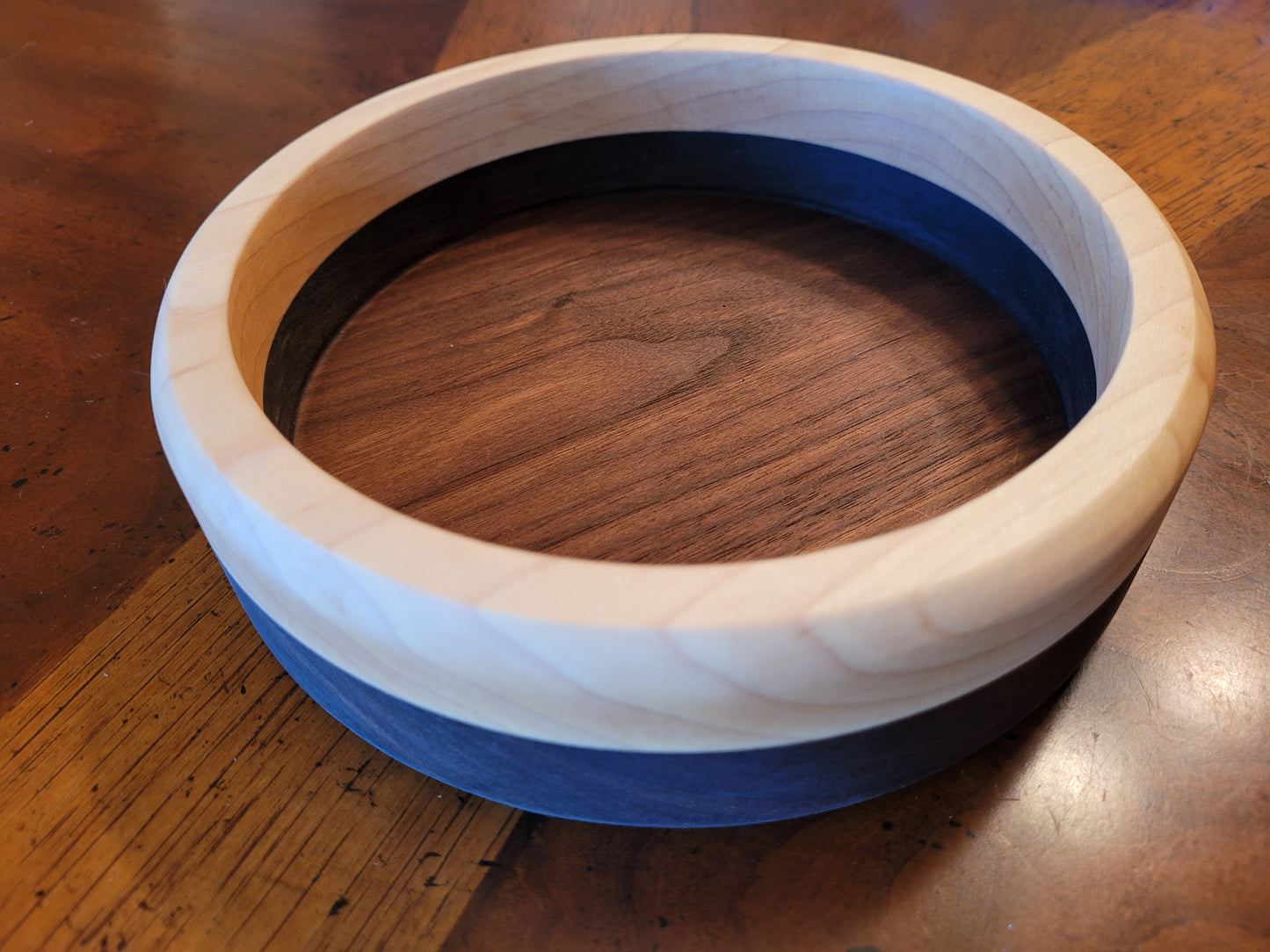 Walnut and Maple Bowl